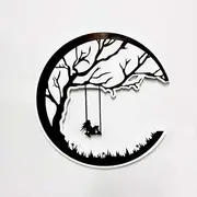 Exquisite Handmade Silver Tree Wall Art on Luxurious Mango Wood for Indoor Outdoor Decor NEW