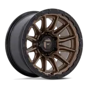 17x8.5 Fuel FC866 Piston Matte Bronze Gloss Black Lip Wheel 6x5.5 (25mm)
