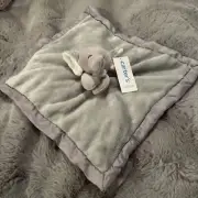 Carter's Grey Elephant Plush Security Baby Blanket Lovey NEW W TAGS Unisex Gift