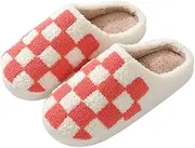 [ROYGGBP] Unisex Warm Slippers Non-Slip Winter Slides Indoor Shoes House Slippers, House Slippers Soft Plush Memory Foam Shoes with Socks