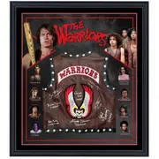 The Warriors Cast Signed Jacket Framed