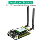3G 4G LTE Basic HAT for Raspberry Pi Asus Tinker Board Samsung ARTIK Rock64 Media Latte Panda Cooler As Shown