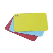 3pc Joseph & Joseph Pop Double-Sided 34cm Chopping Food Cutting Mat Set Regular