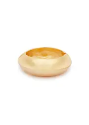 Kenneth Jay Lane Polished Hinged Bracelet - Gold - One Size One Size