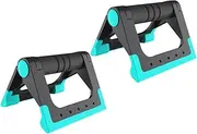 MUELODSIC 1Pair Rack Indoor Fitness Equipment Ergonomic Holder with Comfortable Grip Non Slip Tpr Base for Home Gym Durable Exercise Sports Gear