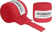 Passion Sports Martial Arts Boxing Protective Semi-Elasticated Hand Wraps