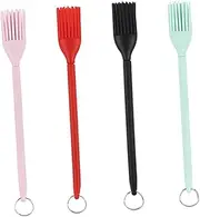 Cooking Silicone Brush Set BBQ Basting Baking Pastry Grilling Tool Ergonomic Handle Lightweight Design