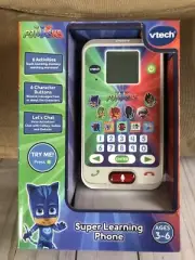 PJ Masks Super Learning Phone New VTech Counting Matching Memory Skills School