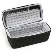 Portable EVA Storage Bag Shockproof Hard Case Zipper Cover for JBL Flip 5/4/3 bluetooth Speaker GREY COLOR
