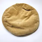 Thinsulate Newsboys Corduroy Hat Cap Beige Fitted Medium Bg20d