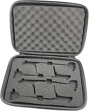Oshhni ing Alarm Carry Bag Storage Case Sturdy Organizer EVA Foam Insert Tackle Case ing Alarm Tool Box