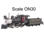 Bachmann ON30 #29303 PRR 2-6-0 Steam Locomotive w/DCC and Sound Ready On30