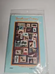 Southwest Critters Applique Patterns By Debora Konchinsky VINTAGE Unused-QP2