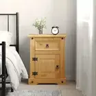 Bedside Cabinet Mexican Pine Corona Range