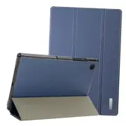 Slim Case for Galaxy Tab A8 10.5", Trifold Stand Cover Dual Angle Blue