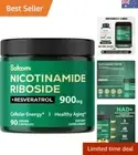 NAD+ Supplement with Liposomal Nicotinamide Riboside 900 mg NR, Resveratrol, ...