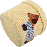 Car Storage Basket Baskets Storage Bins with Lids Basket for Dogs Small Basket for Dog Snack Basket Woven Storage Basket Small Decorative Basket Blanket Basket Cotton