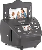 Photo Slide Scanner Convert Negatives & Slides 35mm/135 Film, Photo(3R,4R,5R), Business Card to Digital Photos, 4GB SD Card Included