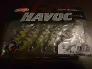 Berkley Havoc Sick Fish Jr. 3 Inch, Clear Bream, 5 Count