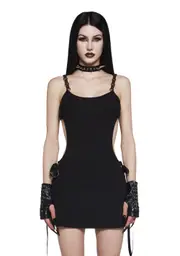 [Widow] Macabre Rendezvous Mini Dress