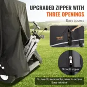 4 Passenger Golf Cart Cover Waterproof Dustproof Sunproof 600D Polyester