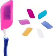 V-TOP 6 Pack Toothbrush Covers, Silicone Electric Toothbrush Cover Cap, Toothbru