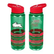 South Sydney Rabbitohs NRL Tritan Bottle with Bands