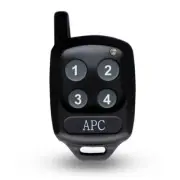 APC 4 Button Keyring Remote Control, Compatible with all the APC Range Openers