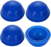 Anti-Cellulite Cup, 4 Pieces Silicone Cupping Massage, Health Care Massage Cup, Body Cup, Home Use Cupping, for Muscle Soreness, Beauty Therapy Massage (Blue)