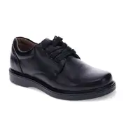 Skobi Barty Lace-Up School Shoe - Black
