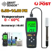 SMART SENSOR Digital PH Meter Temperature Water Quality Monitor Tester Aquarium