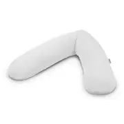 The Original Maternity and Nursing Pillow - Light Grey Muslin