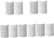 DRESSOOS 5sets Self-adhesive Lash Strips for Lash Extensions Glue Replacement Strips Green False 2boxes * 5