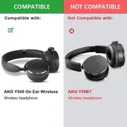 Comfortable Ear Pads Cushion With Buckle For Akg Y500 500 Headset Ear Pads