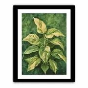 Leaves Framed print Art Poster
