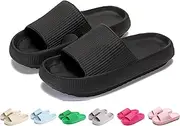 [YAQUEKOU] Bathing Shoes Boys Girls Original Slippers Bathing Slippers Cloudyzz Slippers Cloud Slippers Unisex Children's Home Slippers Non-Slip Mules Summer Garden Flip Flops, 01 F, 28/29 EU