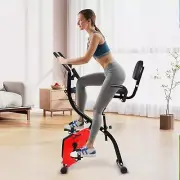 Centra Exercise Bike,Foldable Stationary Bike with Upright and Recumbent Modes,F