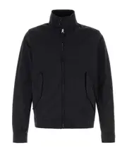 Ten C High Collar Jacket IT50,IT48 Black