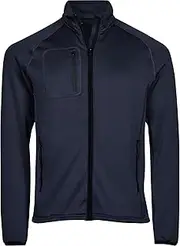 [Tee Jays] Mens Stretch Fleece Jacket (UK Size: S) (Navy)
