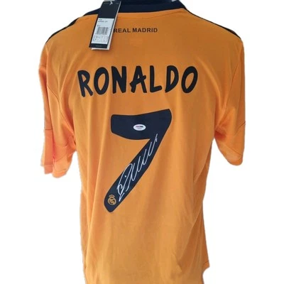 CRISTIANO RONALDO SIGNED REAL MADRID JERSEY 2013-14