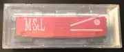Kadee HO Minneapolis & St Louis 50’ PS-1 Boxcar, #6117, Road #2520. NIB