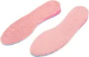 Healvian 1 Pair Warm Height Increase Insoles for Women Plush Boot Liners with Rabbit Fur Comfortable Soft Bottom Shoe Inserts for Cold Weather Festivals