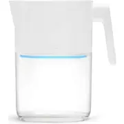 LARQ PureVis UV-C LED 1.9L/8-Cup Pitcher Water Container w/ Filter Pure White