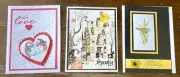Assorted Handmade Greeting Cards with Envelopes Lot of 5, Brand New $12.99