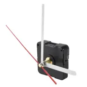 Clock Movement Mechanism with White Hour Minute Red Second Hand DIY Tools6499