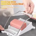 Stainless Steel Wire Slicer Potato Egg Luncheon Meat Cutter for Soft Fruit Easy