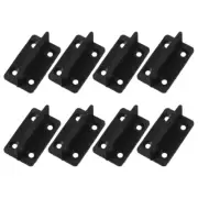 8 Pcs Sliding Door Positioner Barn Guide Hardware for Bottom Parts