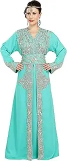 MAXIM CREATION Designer Wear Australian Wedding Gown Kaftan with Exclusive Hand Embroidery Work 5721