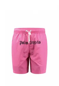 在飛比找ZALORA購物網優惠-Nylon swim trunk with logo pri