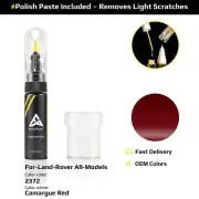 Touch Up Paint For Land Rover All Models 2372 Camargue Red With Polish Paste